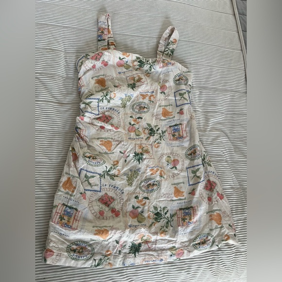 Abercrombie & Fitch Floral Linen Dress - Picture 1 of 10